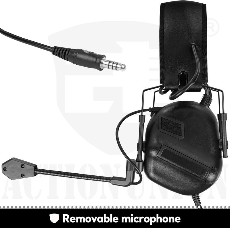 ACTIONUNION Tactical Headwear Headset No Noise Reduction - Image 4